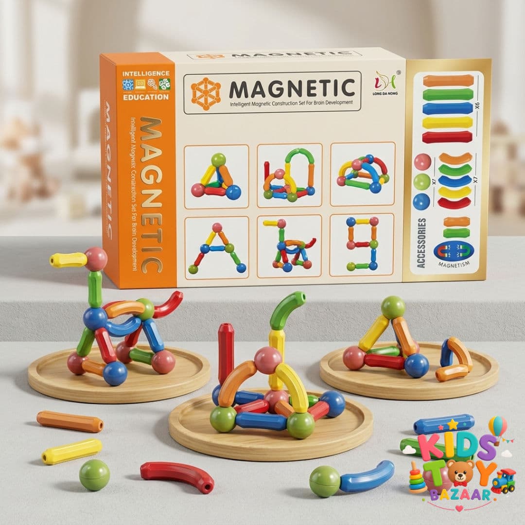 Magnetic Intelligent Construction Set (25 Pieces)