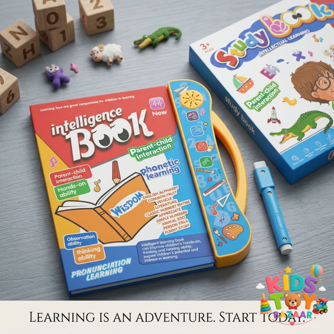 SmartPages Interactive Intelligence Book (2-in-1 Touch & Learn Audio Book)