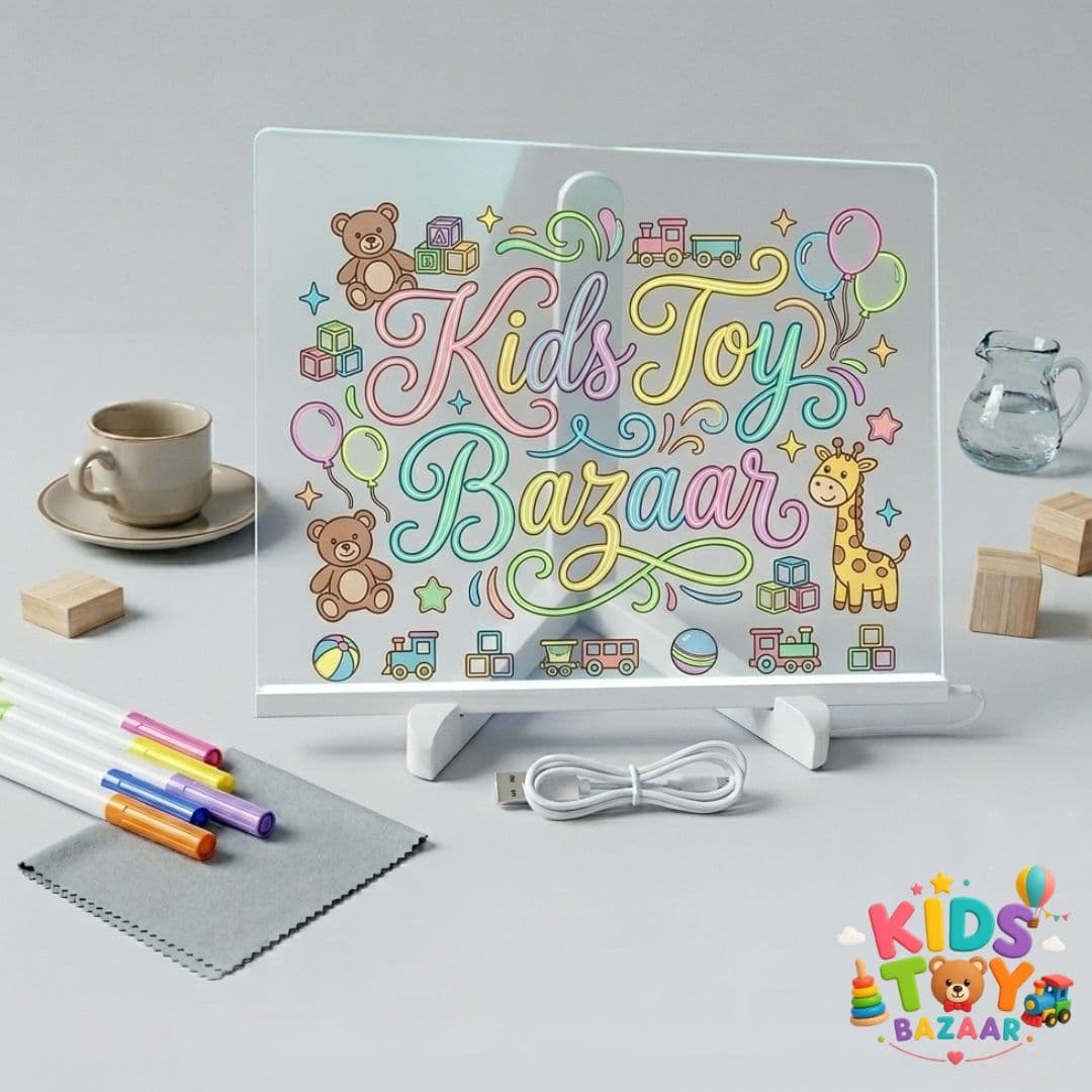 LED Acrylic Writing Board – Creative Glow Message Center