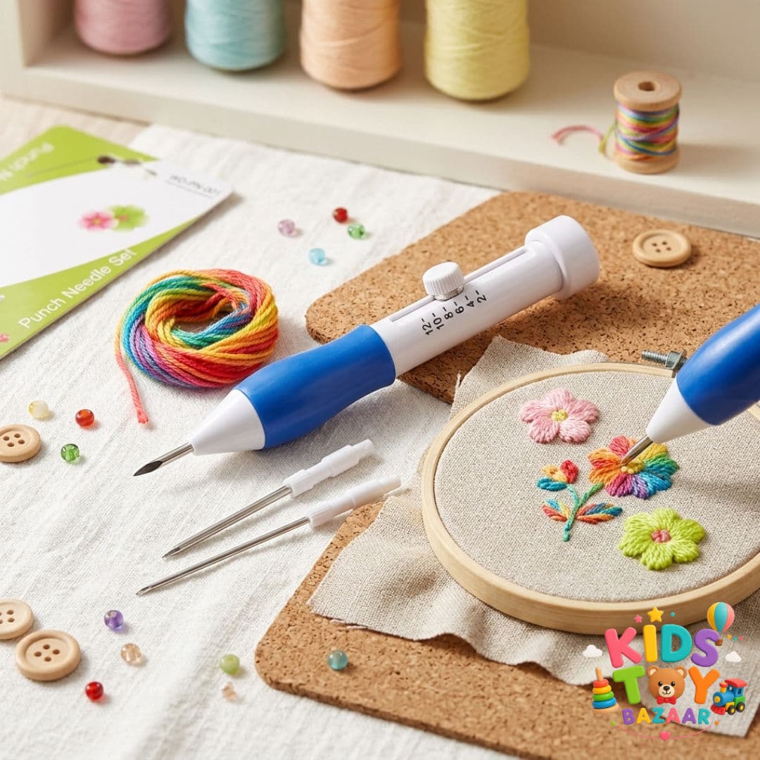 Adjustable Punch Needle Tool Set