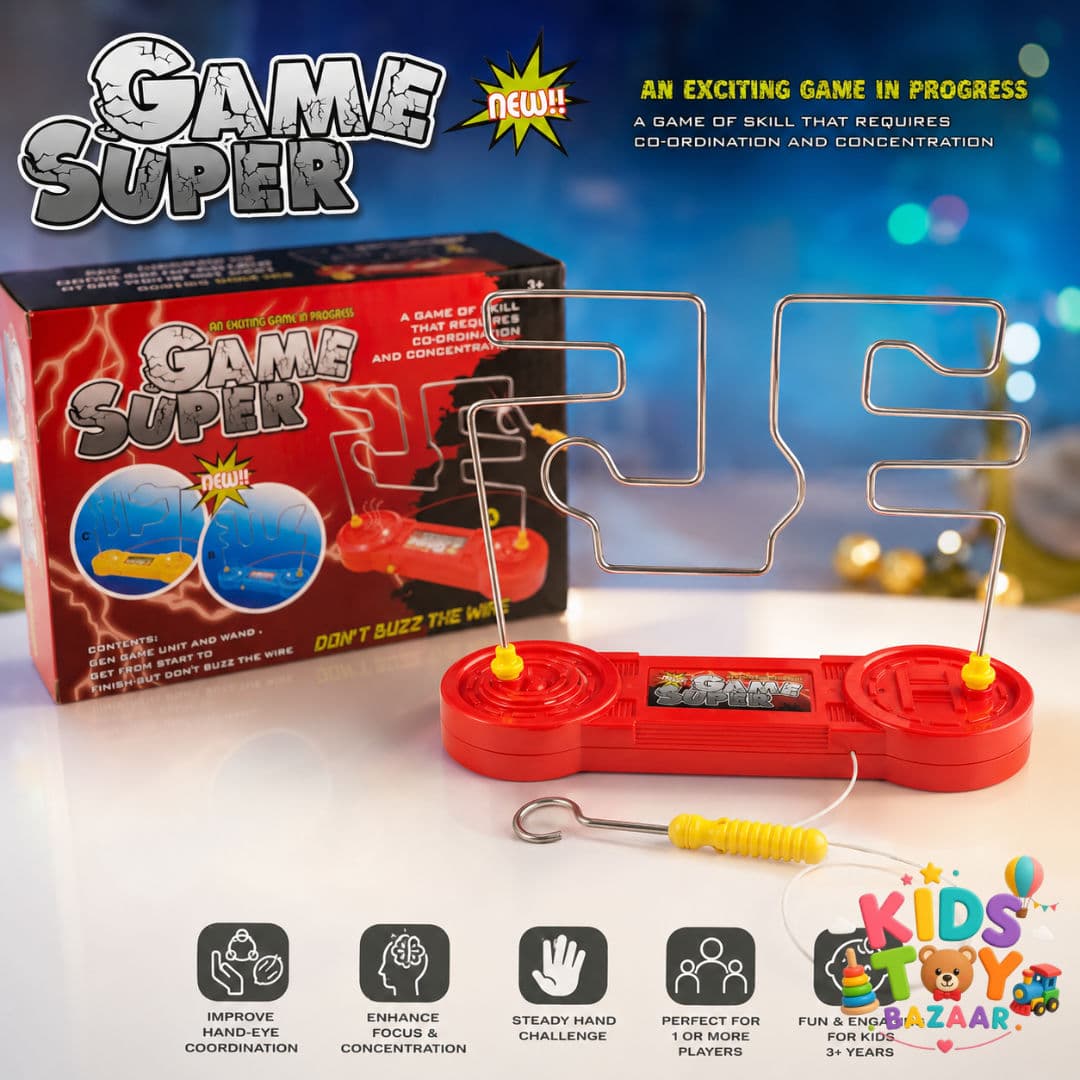 Game Super – Don't Buzz The Wire