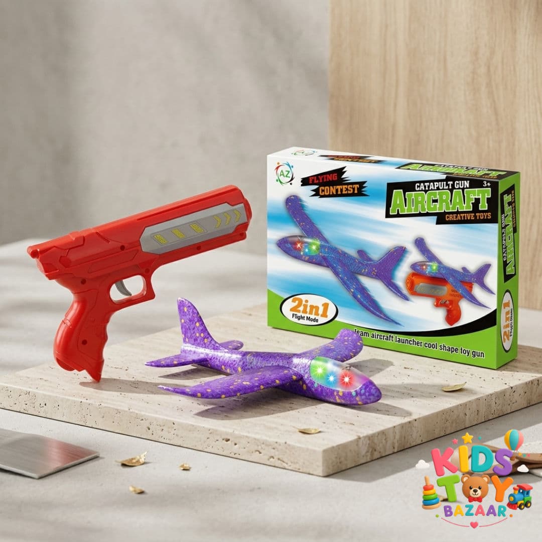 Flying Contest Catapult Gun Aircraft