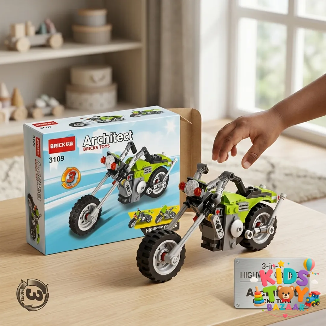 3-in-1 Architect Bricks Highway Cruiser Set!