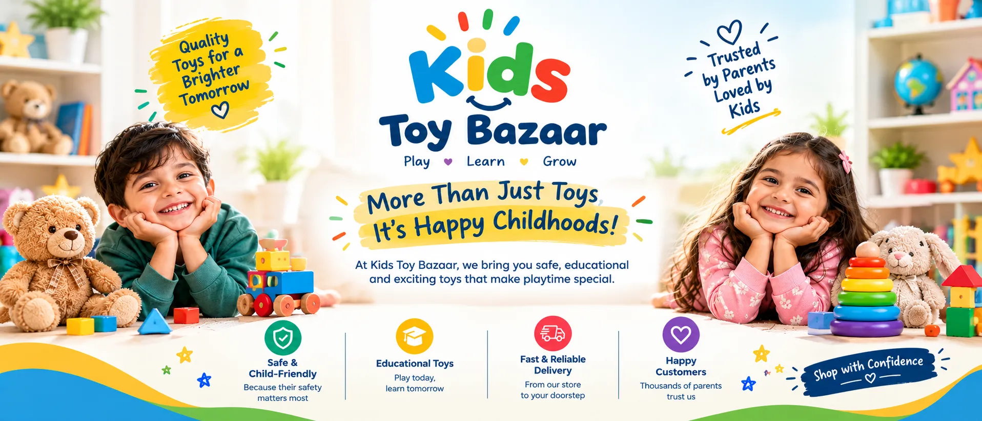 Homepage banner