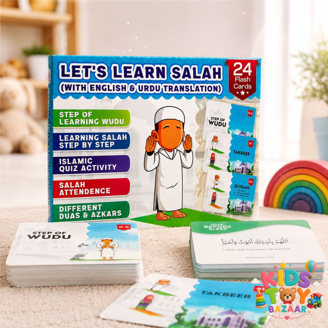 Learn Salah – 24 Flash Cards - Educational Toys
