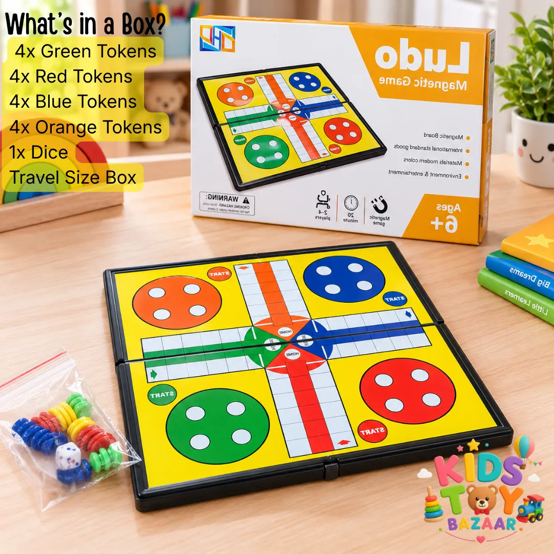 Magnetic Ludo Game 🎲 - Family Games