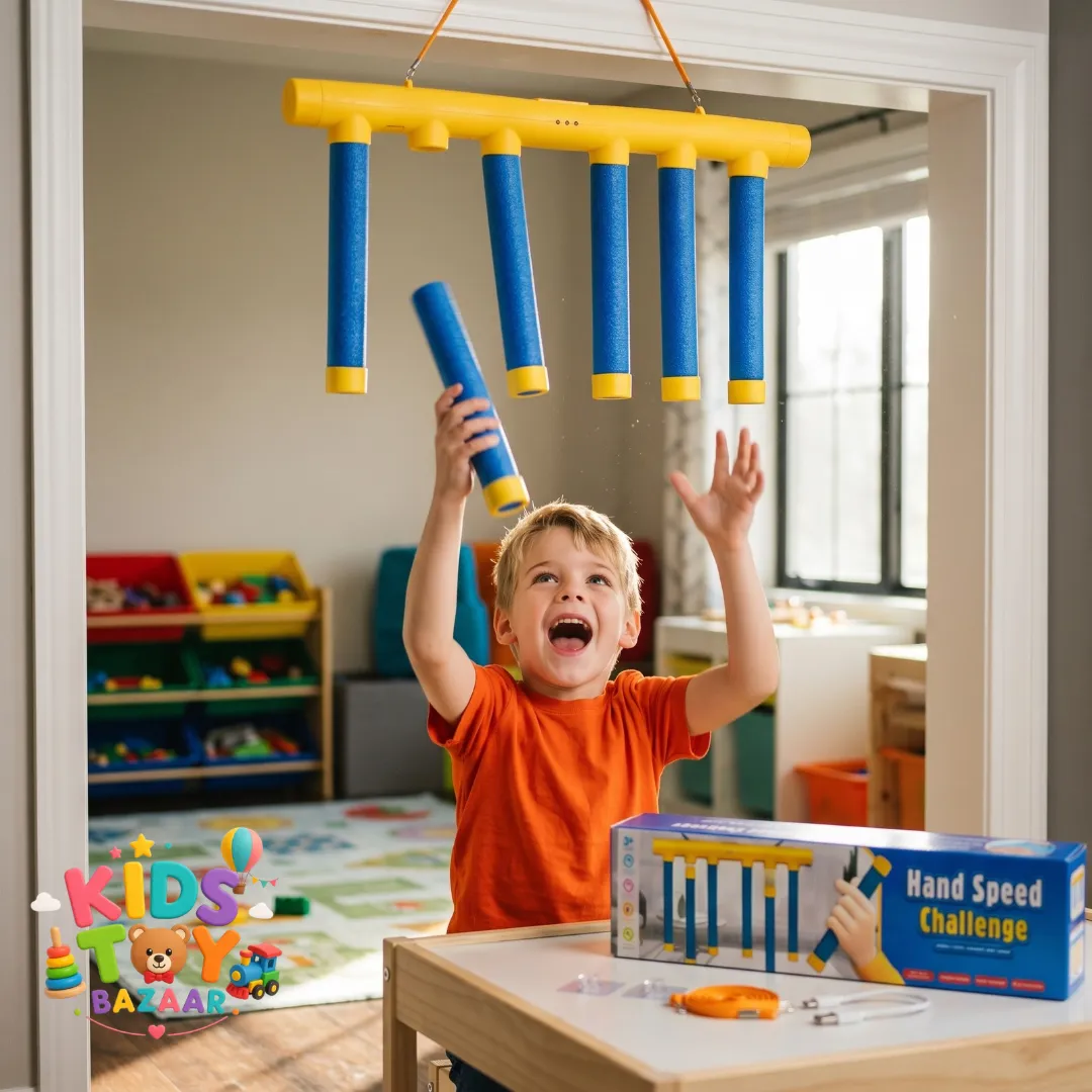 Hand Speed Challenge – Falling Sticks Reaction Game