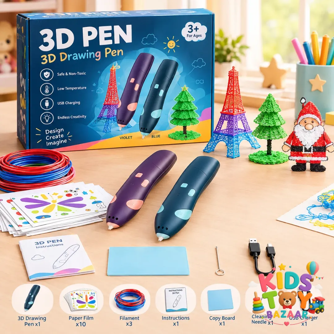 🖊️ 3D Magic Drawing Pen – 3D Printing