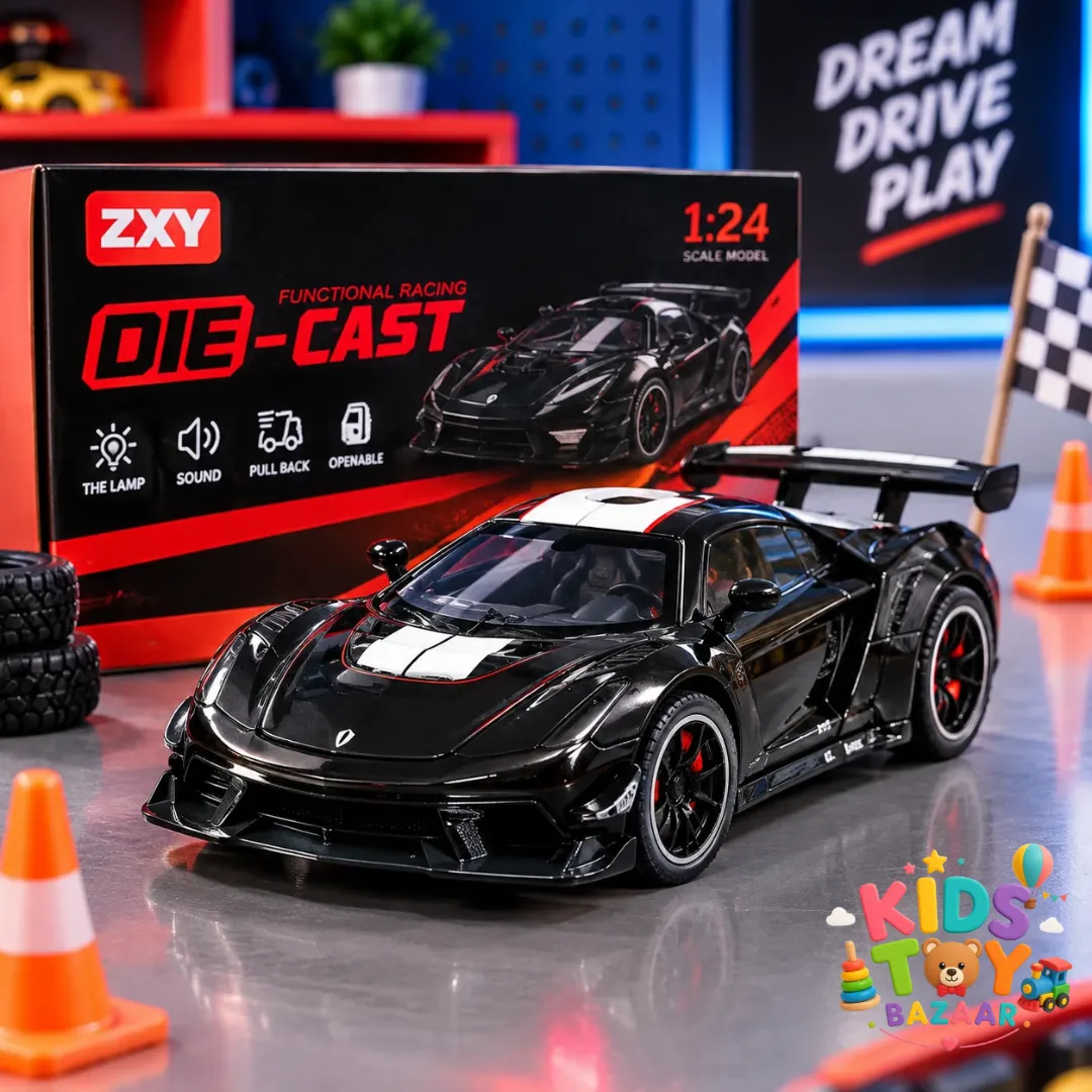 Die-Cast Supercar (Light & Sound)